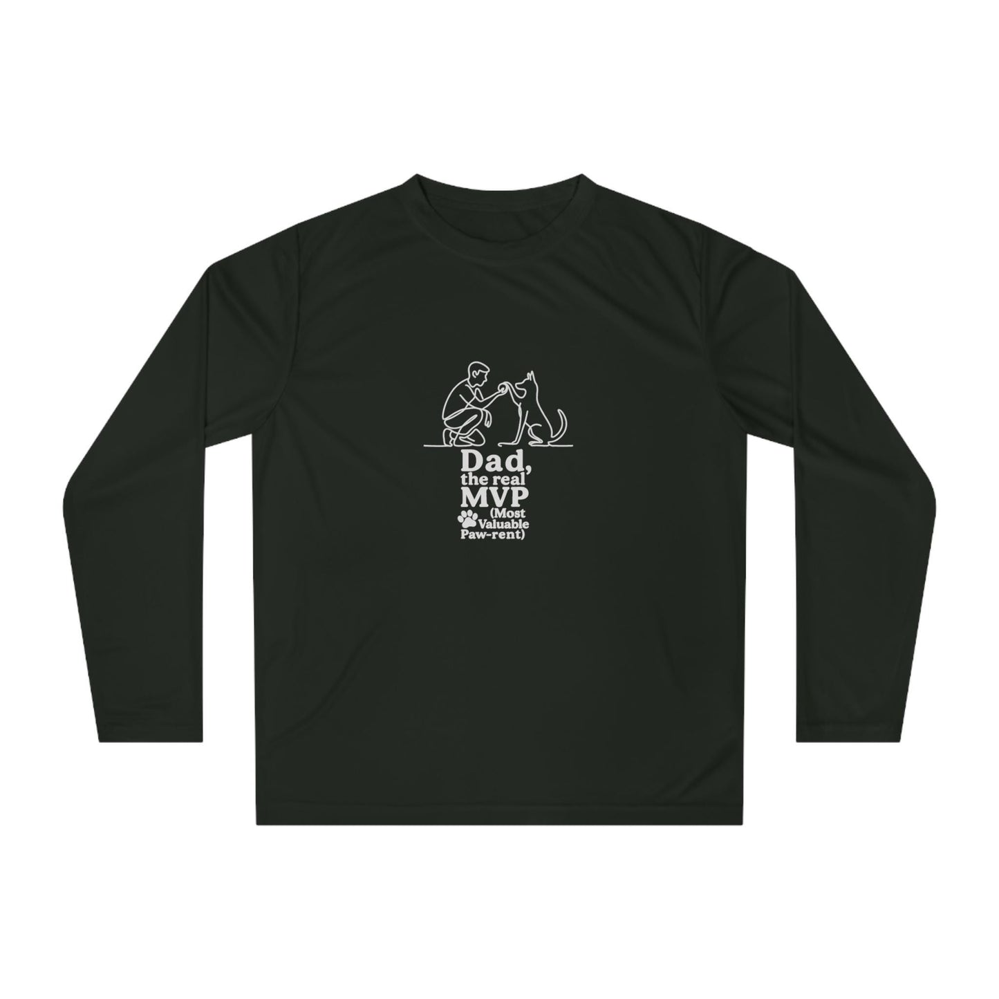 Dad MVP Performance Long Sleeve Shirt – Pet Lover Apparel