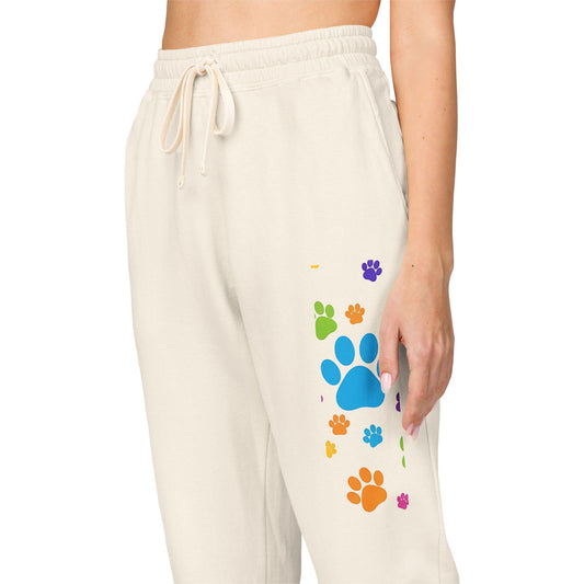 Fleece Sweatpants | Dog Lover's Loungewear